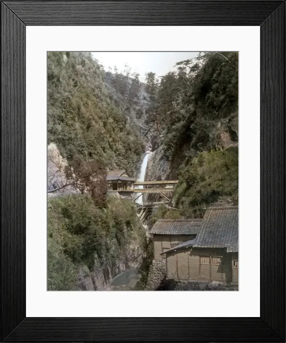 Framed Print : Mentaki, Nunobiki Falls, Kobe, Japan Framed Print : Mentaki, Nunobiki Falls, Kobe, Japan