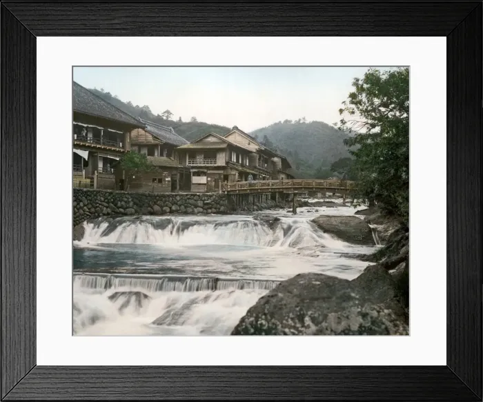 Framed Print : Shuzenji Village, Izu, Japan Framed Print : Shuzenji Village, Izu, Japan