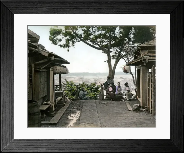 Framed Print : Segen Yama tea house, Yokohama, Japan Framed Print : Segen Yama tea house, Yokohama, Japan