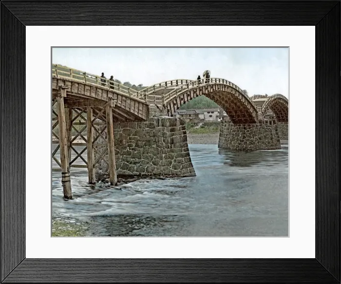 Framed Print : Kintai Bashi Bridge, Iwakuni, Japan Framed Print : Kintai Bashi Bridge, Iwakuni, Japan