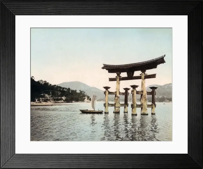 Framed Print : Torii, Lake Ashi, Hakone, Japan Framed Print : Torii, Lake Ashi, Hakone, Japan