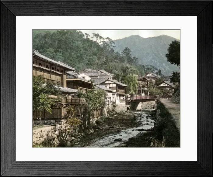 Framed Print : Arima Hotel, Japan Framed Print : Arima Hotel, Japan