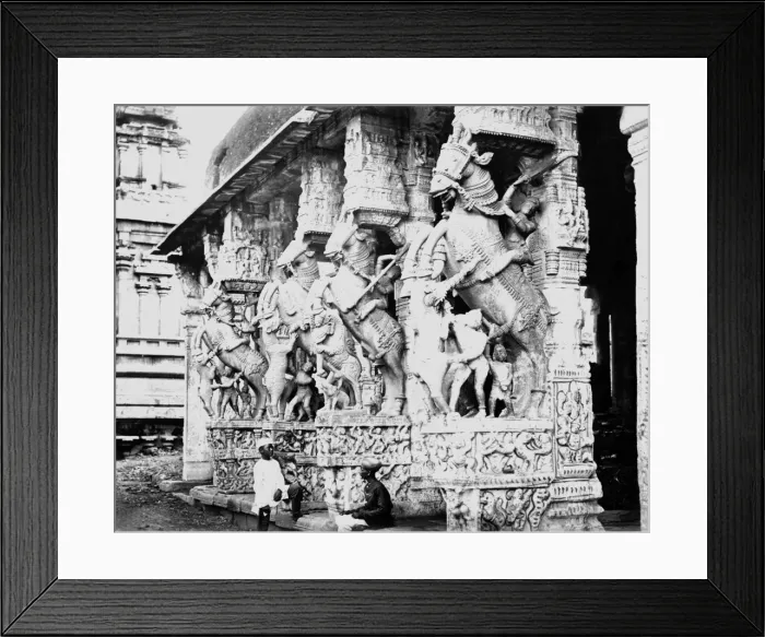 Framed Print : Carvings at Tiruchirappalli, Tamil Nadu, India Framed Print : Carvings at Tiruchirappalli, Tamil Nadu, India