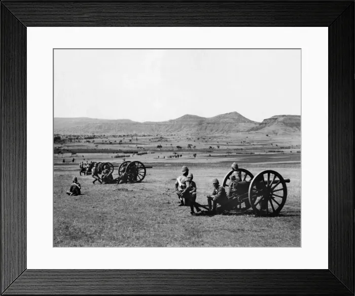 Framed Print : Artillery exercise, India Framed Print : Artillery exercise, India