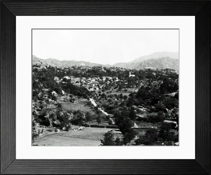 Framed Print : General view, Mount Abu, Rajasthan, India Framed Print : General view, Mount Abu, Rajasthan, India