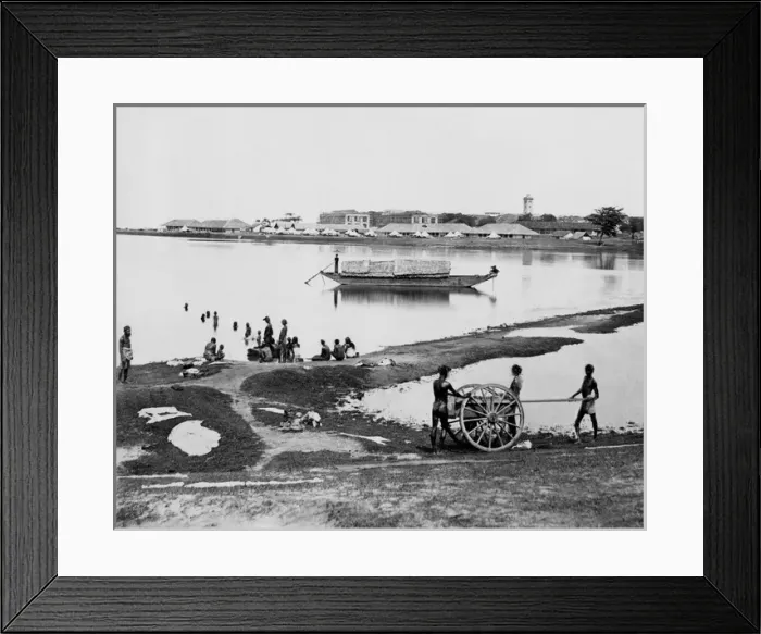 Framed Print : Waterfront scene, Colombo, Ceylon (Sri Lanka) Framed Print : Waterfront scene, Colombo, Ceylon (Sri Lanka)