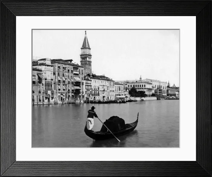 Framed Print : Grand Canal and Campanile, Venice, Italy Framed Print : Grand Canal and Campanile, Venice, Italy