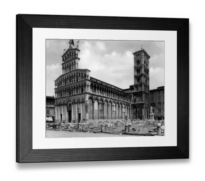 Framed Print : Chiesa di San Michele, Lucca, Tuscany, Italy Framed Print : Chiesa di San Michele, Lucca, Tuscany, Italy