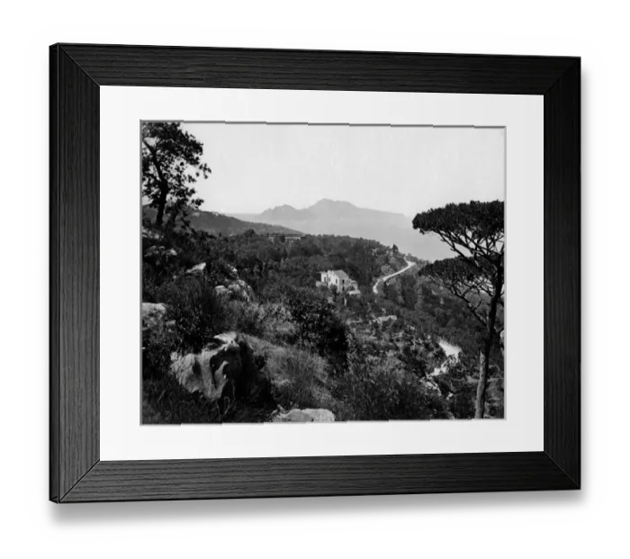 Framed Print : Sorrento, looking towards Capri, Italy Framed Print : Sorrento, looking towards Capri, Italy