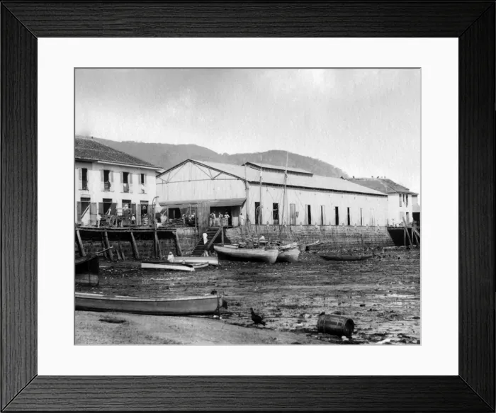 Framed Print : Panama Market Landing Place Framed Print : Panama Market Landing Place