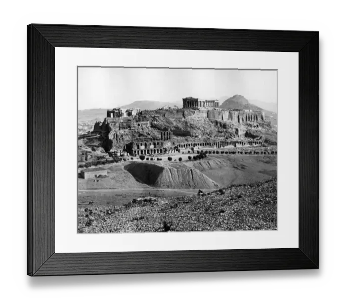 Framed Print : The Parthenon and the Acropolis, Athens, Greece Framed Print : The Parthenon and the Acropolis, Athens, Greece