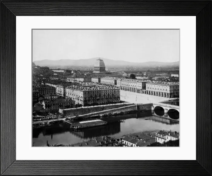 Framed Print : General view of Turin, Italy Framed Print : General view of Turin, Italy