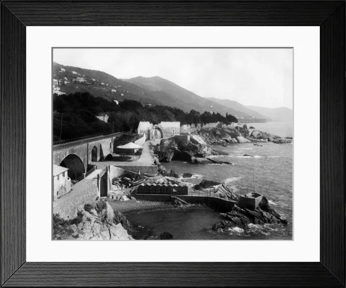 Framed Print : Nervi, north west Italy Framed Print : Nervi, north west Italy