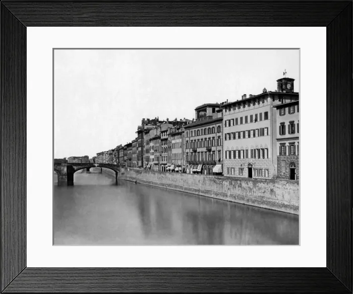 Framed Print : Buildings on the River Arno, Florence, Italy Framed Print : Buildings on the River Arno, Florence, Italy