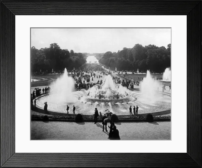 Framed Print : Grandes Eaux at Versailles, France Framed Print : Grandes Eaux at Versailles, France