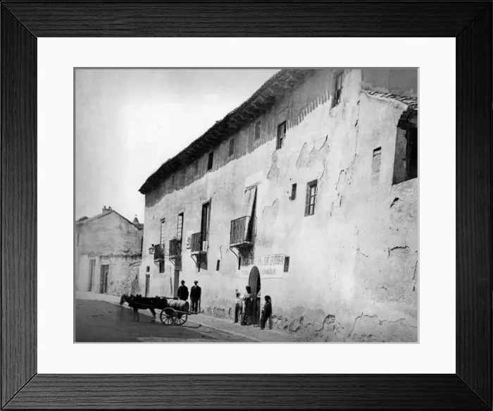 Framed Print : Street in Valladolid, Spain Framed Print : Street in Valladolid, Spain