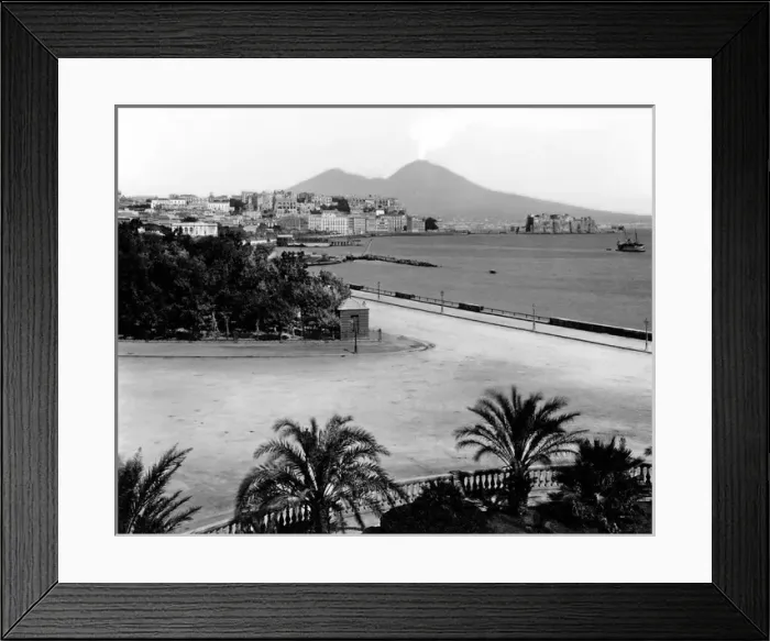 Framed Print : General view of Naples, Italy Framed Print : General view of Naples, Italy
