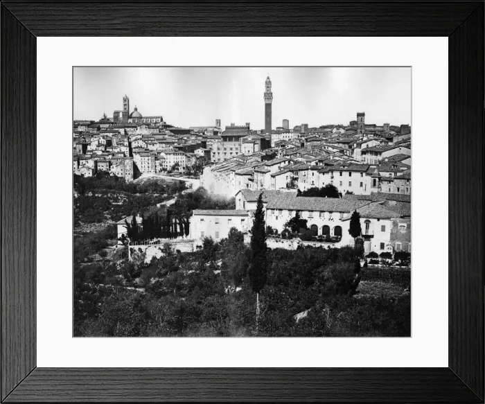 Framed Print : General view of Siena, Italy Framed Print : General view of Siena, Italy