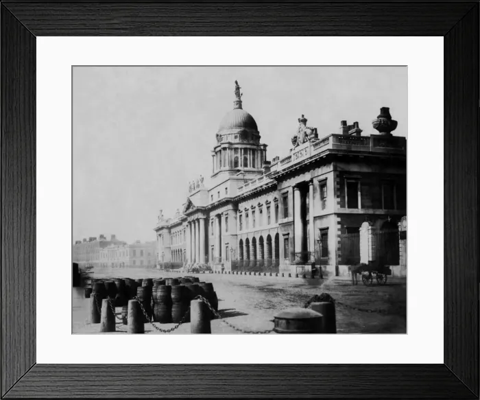 Framed Print : Customs House, Dublin, Ireland Framed Print : Customs House, Dublin, Ireland