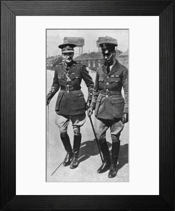 Framed Print : Prince Albert as a Captain in the R. A. F. 1918 Framed Print : Prince Albert as a Captain in the R. A. F. 1918