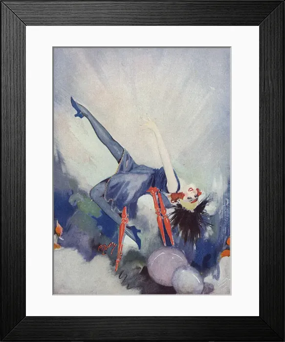 Framed Print : The Blue Bird by Herbert Pizer Framed Print : The Blue Bird by Herbert Pizer