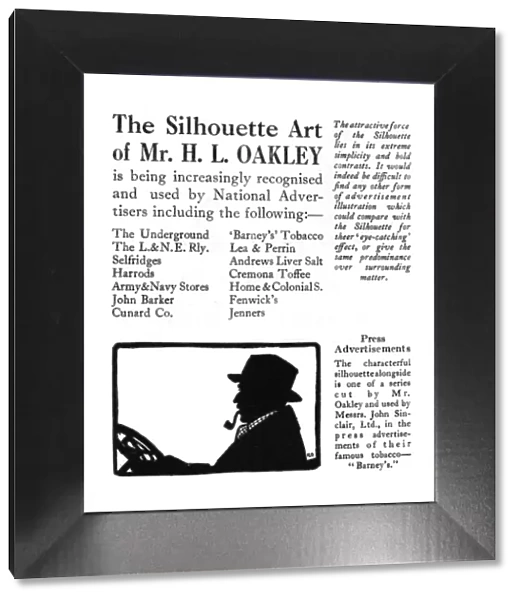 The Silhouette Art of H. L. Oakley