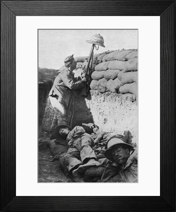 Framed Print : Teasing the Turk, WW1