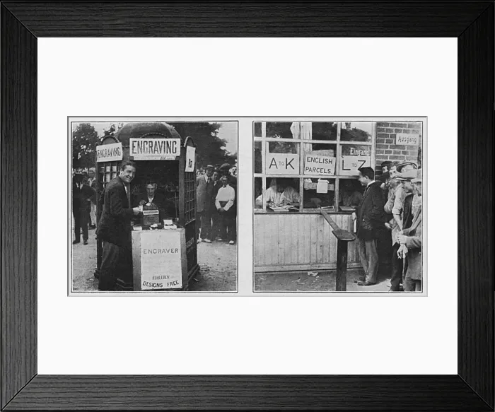 Framed Print : Civilian internment camp at Ruhleben Framed Print : Civilian internment camp at Ruhleben
