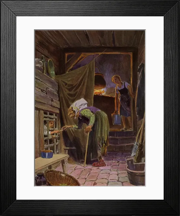 Framed Print : Hansel and Gretel Framed Print : Hansel and Gretel