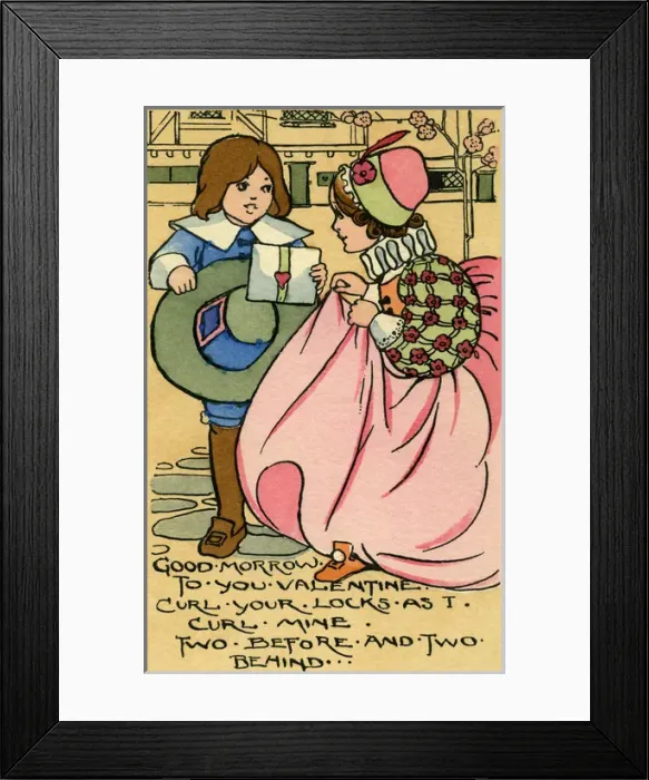 Framed Print : Valentine greetings Framed Print : Valentine greetings