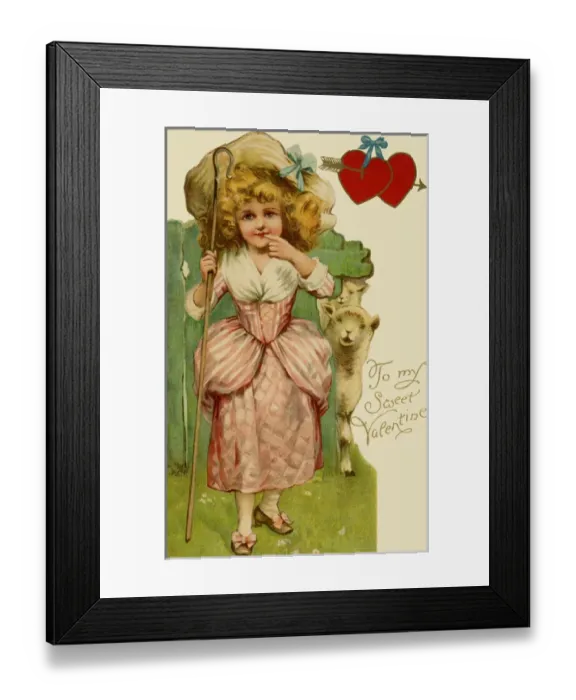 Framed Print : Little Bo-Peep Framed Print : Little Bo-Peep