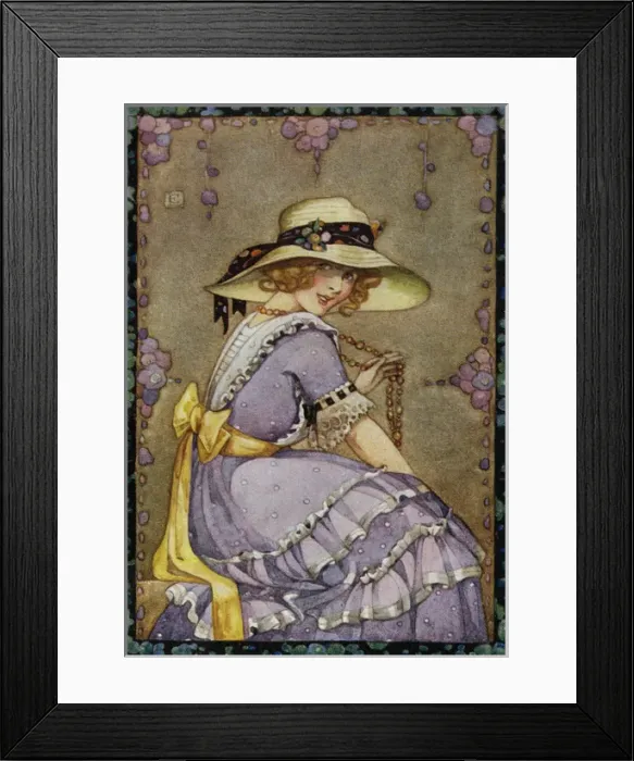 Framed Print : Stylish young lady Framed Print : Stylish young lady