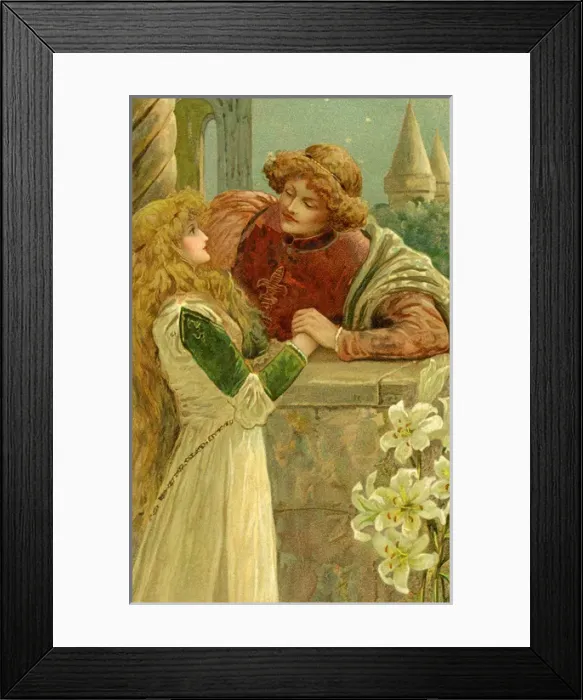 Framed Print : Romeo & Juliet Framed Print : Romeo & Juliet