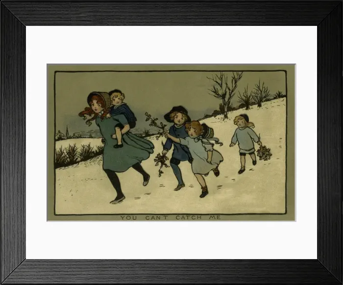 Framed Print : Bringing home the holly Framed Print : Bringing home the holly