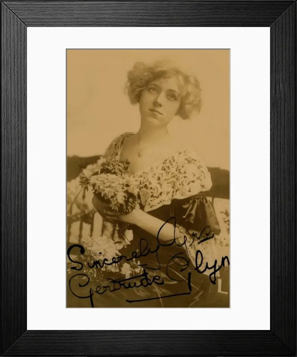 Framed Print : Gertrude Glyn Framed Print : Gertrude Glyn