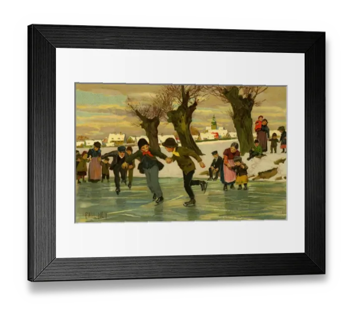Framed Print : Ice skating Framed Print : Ice skating