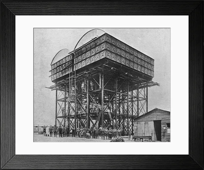Framed Print : Water tank for the British Army, WW1 Framed Print : Water tank for the British Army, WW1