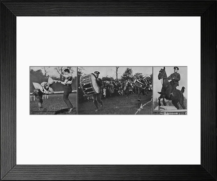 Framed Print : Army Sports Meeting at Greenwich Park, WW1 Framed Print : Army Sports Meeting at Greenwich Park, WW1
