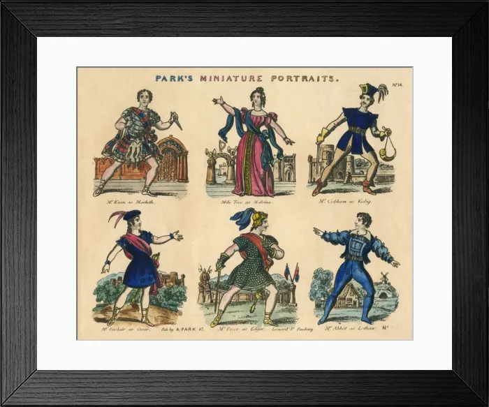 Framed Print : Toy Theatre Framed Print : Toy Theatre