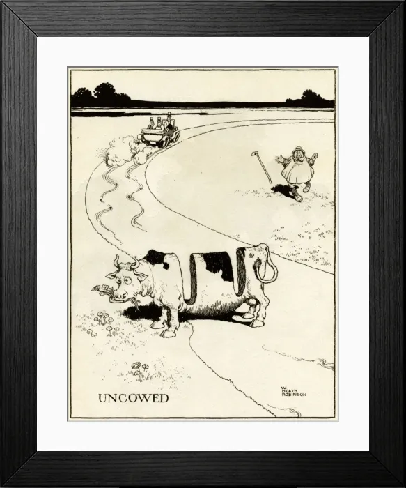 Framed Print : Cartastrophes by W H Robinson Framed Print : Cartastrophes by W H Robinson