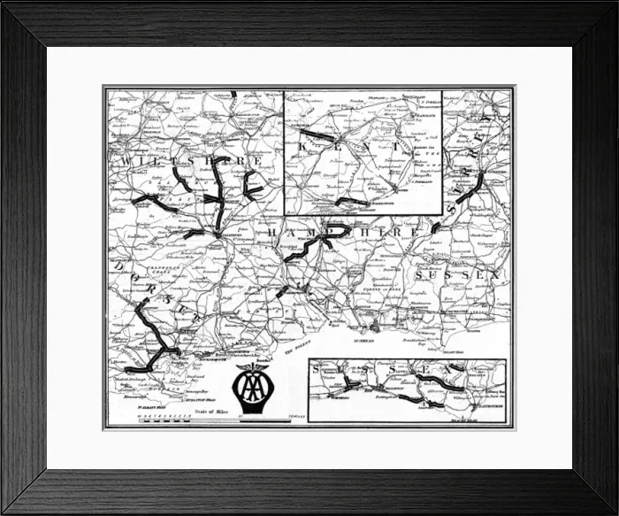 Framed Print : British roads damaged by military traffic, WW1 Framed Print : British roads damaged by military traffic, WW1