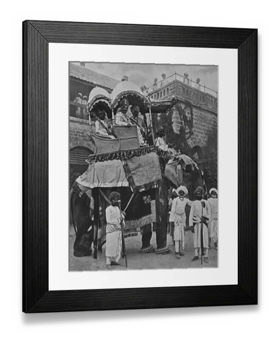 Framed Print : H. H. Ranjitsinhji, Jamsaheb of Nawanagar in India, WW1 Framed Print : H. H. Ranjitsinhji, Jamsaheb of Nawanagar in India, WW1