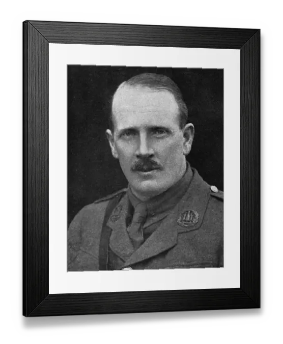 Framed Print : Lt. -Col. Edgar R. Mobbs, 7th Bn. Northants Reg. Rugby Intern Framed Print : Lt. -Col. Edgar R. Mobbs, 7th Bn. Northants Reg. Rugby Intern