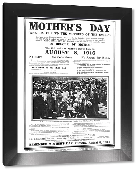 Mothers Day, WW1