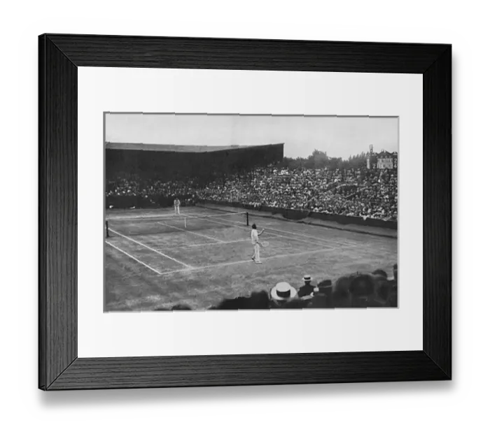 Framed Print : Anthony Wilding at Wimbledon in 1913 Framed Print : Anthony Wilding at Wimbledon in 1913