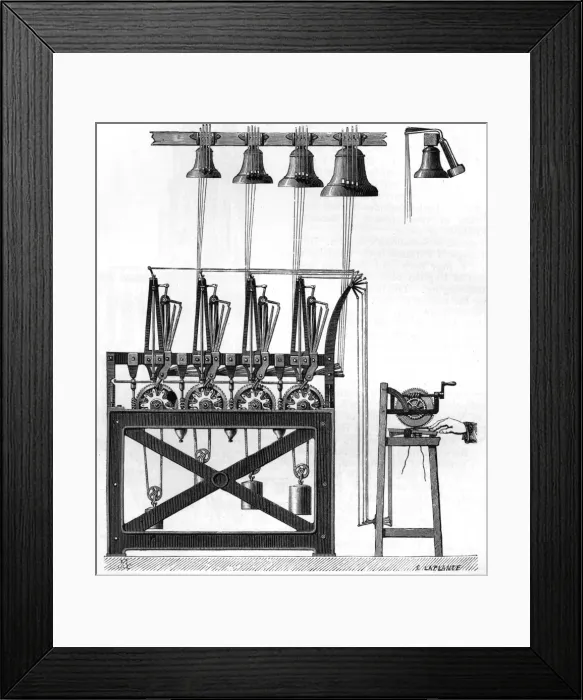 Framed Print : Carillon, 1889 Framed Print : Carillon, 1889
