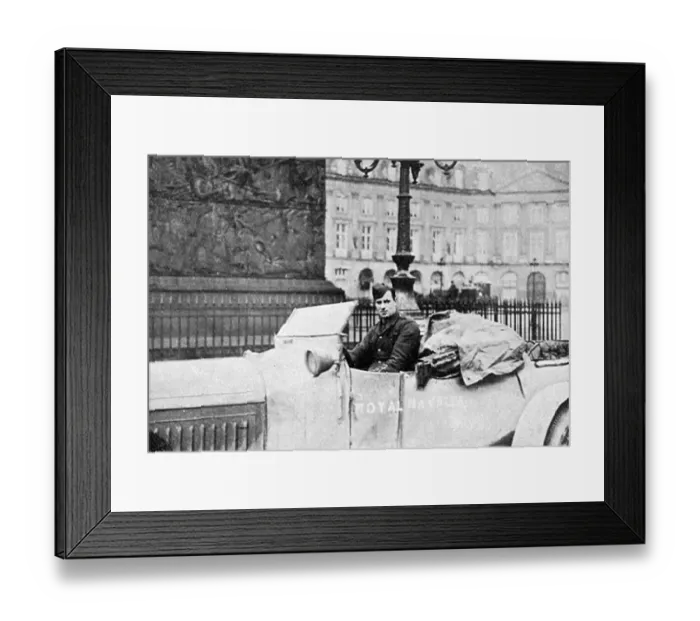Framed Print : Anthony Wilding in Paris, 1915 Framed Print : Anthony Wilding in Paris, 1915