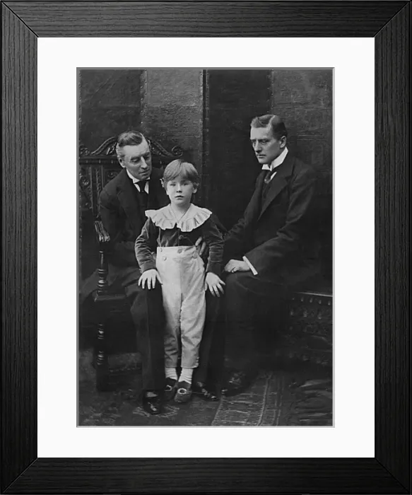 Framed Print : Joseph and Austen Chamberlain Framed Print : Joseph and Austen Chamberlain