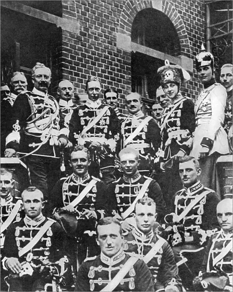 Kaiser & German royal family - Deaths Head Hussars, WW1