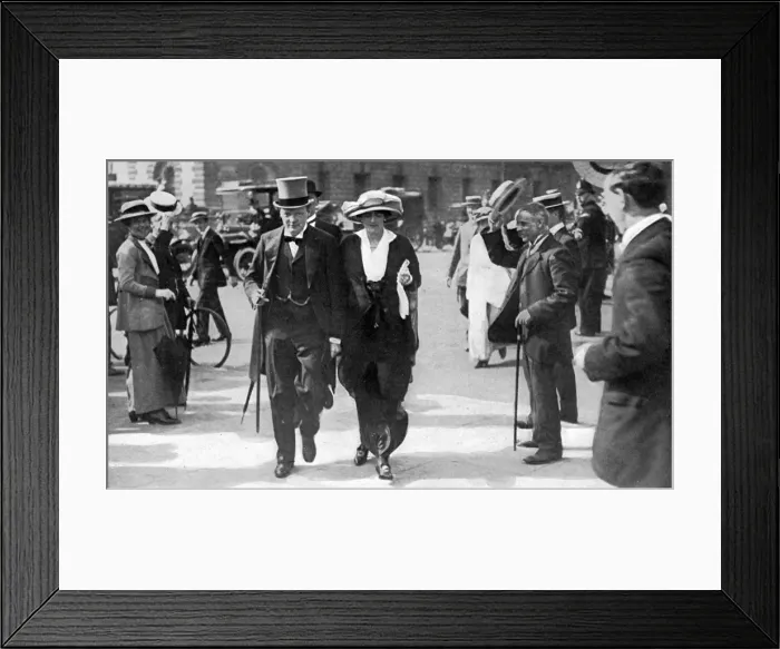Framed Print : Hats off to the First Lord of the Admiralty, Winston Churchi Framed Print : Hats off to the First Lord of the Admiralty, Winston Churchi
